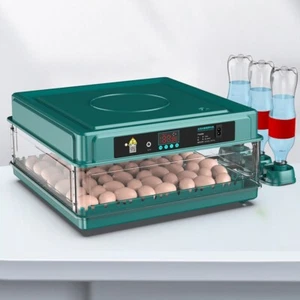 ✅ Incubateur d'œufs pour l'éclosion d'œufs entièrement automatique tournant canard poulet caille œuf - Photo 1 sur 12