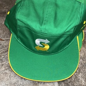New Official Subway 5 Panel Snapback Cap Green Fast Food Vintage Lot of 10 - Picture 1 of 3