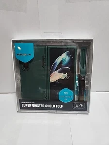 For Samsung Z Fold5 5G Frosted Shield Matte Detachable Stand S-Pen Holder Case - Picture 1 of 2