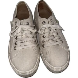 Dr. Scholl's Funday Women's White Lace-Up Platform Sneakers Size 11M - Picture 1 of 7