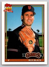 1991  Topps Traded #11T Bud Black San Francisco Giants