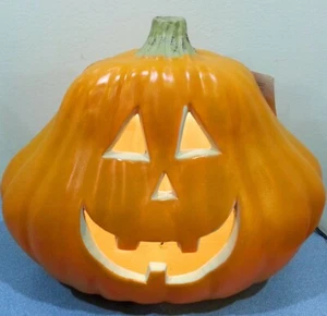 Pumpkin blow mold 14" Halloween jack-o-lantern New Light Up Decoration - Picture 1 of 1