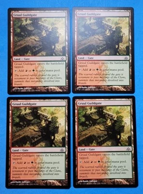 4x Gruul Guildgate Dragon's Maze 2013 DGM Mtg Magic Gathering Land Gate Mana 150 - Image 1 of 4