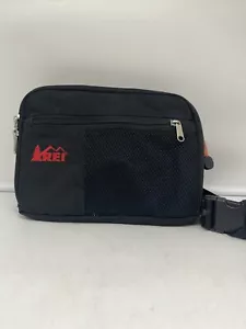 Vintage 90’s REI Waist/Bauchtasche Wandertasche schwarz & rot Hip Camp - Bild 1 von 5