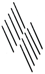 TALADROS LONGITUD DE TROZO MÁQUINA DE TORNILLO HSS 1/16" NEGROS CON PUNTA DE 135 GRADOS NACHI 563 10 PIEZAS - Imagen 1 de 7