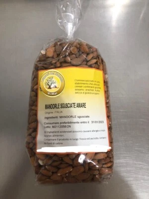 Mandorle Amare Sgusciate Italia 1 Kg - Immagine 1 di 2