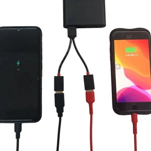 1 In 2 Out USB HUB USB Splitter Cable Adapter Cord Charging Cable Smart Phon _ou - Photo 1/6