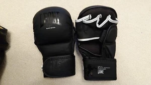 Leone 1947 MMA Sparring Handschuhe Black Edition Grappling Handschuh Free Fight - Bild 1 von 4