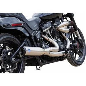 Harley Davidson Fxbrs 1868 ABS 2018-2022 S&S Cycle 2-Into-1 Qualifier Exhaust Sy - Picture 1 of 8