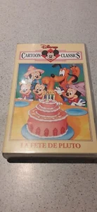 K7 - VHS - LA FETE A PLUTO - DISNEY - Cartoon Classics - FR. - 1996 - (C1) - Photo 1/1
