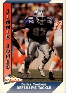 1991 Pacific Jimmie Jones Dallas Cowboys Card # 99 MINT condition - Picture 1 of 2
