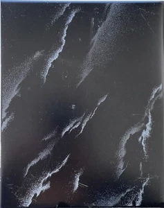 MOSA 1190 Keramik Wandfliesen 20x25 cm Schwarz-Matt Marmoriert MADE IN HOLLAND - Bild 1 von 2