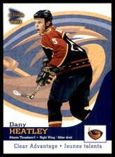 2002-03 Pacific McDonald's Clear Advantage Dany Heatley Atlanta Thrashers #1