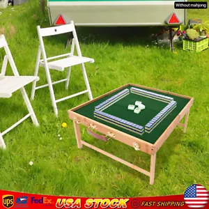 Tavolo Mahjong Pieghevole Libera Installazione, Tavolo Mahjong Portatile per Campeggio Esterno - Foto 1 di 14