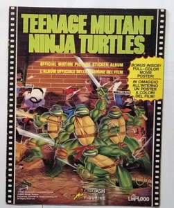 Album Figurine Film Tartarughe Ninja TMNT 1990 - Foto 1 di 4