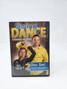 Swing Dance Lessons On DVD Vol. 1 & 2 (DVD, 2 Disc Set) Instructional - Picture 1 of 4