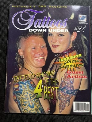Tattoos Down Under Magazine - Issue 28 - Ink Vision Tattoo Studio - Image 1 of 4