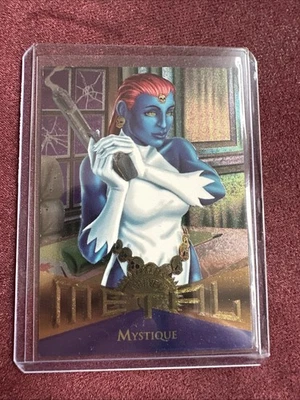 1995 Marvel Metal Card 107 MYSTIQUE. - Bild 1 von 2