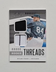 2020 Panini Absolute Rookie Threads #RTD-DC Dylan Cease RC - Foto 1 di 2