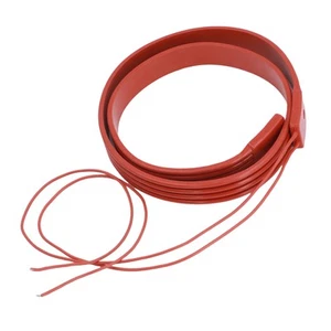 100W Flexible Heating Belt Insulated Silicone Antifreeze Wrap 25x1000mm AC120V - Picture 1 of 23