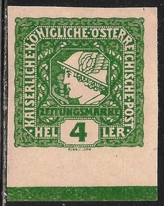 Österreich #P20 (N9) ss MLH - 1916 4h Merkur - Bild 1 von 1