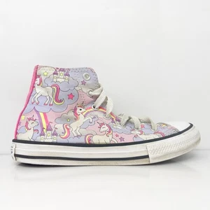 Converse Boys CT All Star Hi 669107F Multicolor Casual Shoes Sneakers Size 2 - Picture 1 of 12
