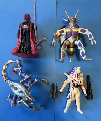 Calcifire, Ivan Ooze, Scorpitan, Hornitor Evil Space Aliens Power Rangers 1995 EXCELENTE Foto 1 de 4