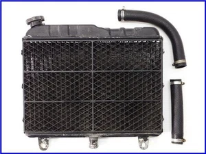 SUZUKI 1985 RG400 Gamma Genuine radiator & hose set RG500 - Foto 1 di 10