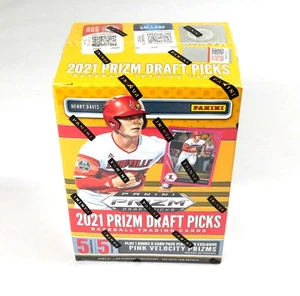 2021 Panini Prizm Draft Picks Baseball Blaster Box Sealed (5 Packs) - Picture 1 of 3
