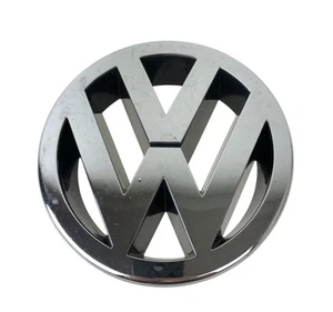 Original VW Front Grill Badge Emblem Chrome - 1T0853601 - Picture 1 of 5