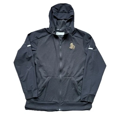 Chaqueta Adidas Para Hombre XL Ottawa Senators NHL Hockey Cremallera Completa Climalite Sudadera con Capucha Foto 1 de 4