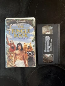 The Jungle Book (VHS, 1994) RARE Authentic Disney  Jason Scott Lee  Cary Elwes - Picture 1 of 5