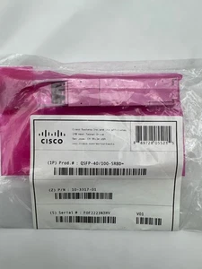 Cisco QSFP-40/100-SRBD Transceiver Modul **NEU-VERSIEGELT*** - Bild 1 von 3
