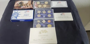2007 United States Mint Proof Set- Fourteen (14) US Govt Coins, $1.00, Quarters+ - Picture 1 of 13