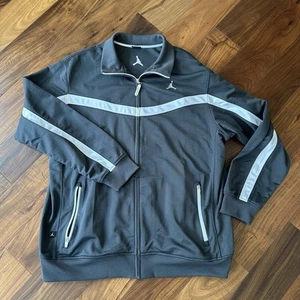 Jordan Jumpman Warm Up Dri-Fit Track Jacket Size XL Gray Full Zip Men’s - Picture 1 of 13
