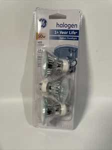 (3 Bulbs) GE 64677 Indoor Floodlight GU10 50W 400 Lumens 2700K - Picture 1 of 7