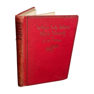 WHEN WE WERE VERY YOUNG Dutton First Edition 66th Print 1925 AA Milne - Picture 1 of 3