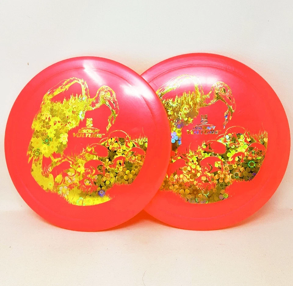 Set of (2) Discraft Big Z Vulture  175-6g Gold  Flowers Foils FREE SHIPPING 1 - Image 1 of 1
