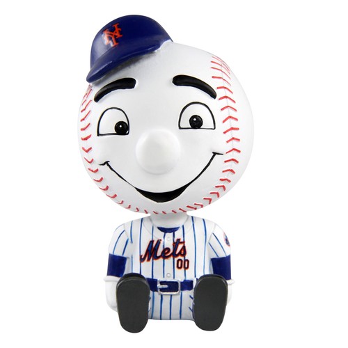 Mr. Met New York Mets Mini Baby Bro Bobblehead MLB Baseball | eBay