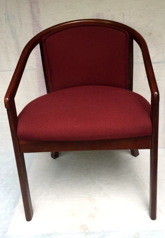 Vintage Mid Century Danish Modern Teak Wood Arm Chair - Rare!! Cover