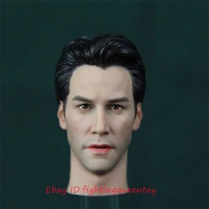 X-STUDIO Testa di Keanu Reeves Scala 1/6 Accessori IN MAGAZZINO - Foto 1 di 6