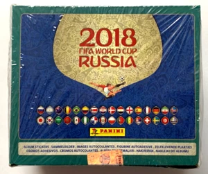 2018 FIFA World Cup RUSSIA Panini - BOX (104 SEALED PACK) Stickers Messi Ronaldo - Picture 1 of 7