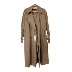 Zara Oversized Trenchcoat Farbe Beige - Größe S - Bild 1 von 6