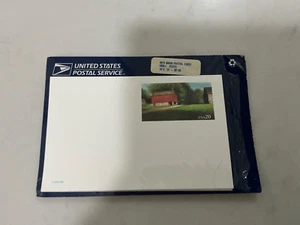 5 qry  - 20¢ Postal Card SC#UX198 Farmhouse and Red Barn; Mint; in open package - Picture 1 of 3