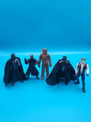 Star Wars Action Figure Lot Of 5 Figures 1997-2015 - Изображение 1 из 4