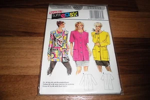 BURDA-SUPER-EASY Schnittmuster 4607 2x JACKE 36-46 - Imagen 1 de 1