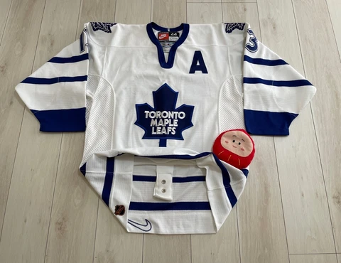 1997-99 Authentic Nike Mats Sundin Toronto Maple Leafs Hockey Jersey 44 Cover