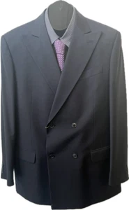 Herren Blazer 100% Wolle Col. Navy Gr.40R Made In Italy Art.10035 - Bild 1 von 9