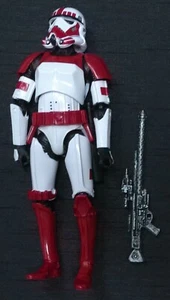 STAR WARS 6" CLONE SHOCK TROOPER FIGURE 100% COMPLETE - Picture 1 of 2