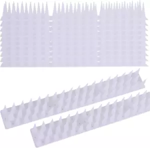 12 Pack Bird Spikes 13.2 FT Bird Deterrent for Small Birds Squirrels Cats - Picture 1 of 12